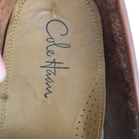 Cole Haan Size Leather Tassel Loafers Brown main image 6